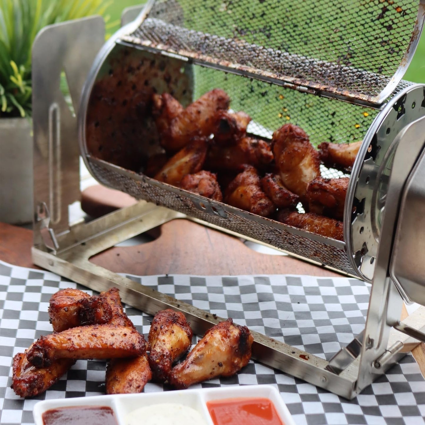 ✨ Warehouse Clearance🏆 10,000 Sold This month🎁Ultimate Rotisserie Grilling Bundle | Versatile, Eco-Friendly Outdoor & Kitchen Cooking