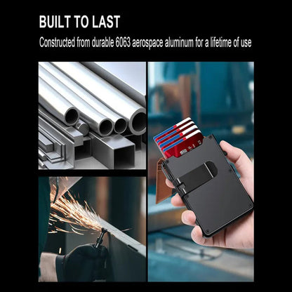 🏆Trusted by Over 50,000+ UsersWorldwide💼🔒 Men’s RFID Blocking Minimalist Wallet🎁