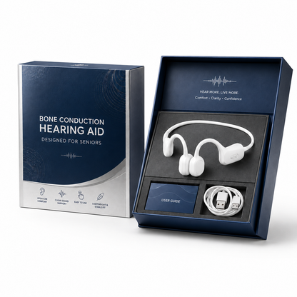 🏆Flash Sale⚡ 50K+ SOLD⏰👂Revitalize your ears again💖Advanced Bone Conduction Smart Hearing Headphones