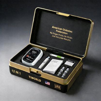 🎁- TIWORLD™ Non-Invasive Blood Glucose Monitor – 5 Seconds 99% Accuracy （Mayo Clinic Recommended）