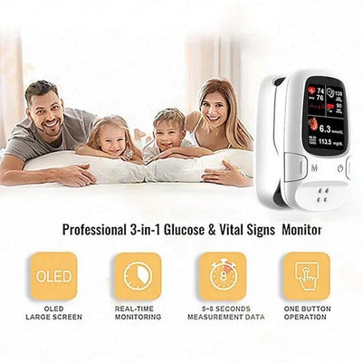 🎁- TIWORLD™ Non-Invasive Blood Glucose Monitor – 5 Seconds 99% Accuracy （Mayo Clinic Recommended）