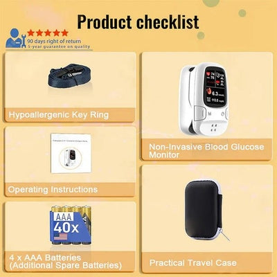 🎁- TIWORLD™ Non-Invasive Blood Glucose Monitor – 5 Seconds 99% Accuracy （Mayo Clinic Recommended）